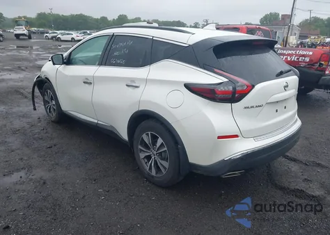 2020 Nissan Murano Sv Intelligent Awd z USA, uszkodzony, nr VIN 5N1AZ2BS7LN114990